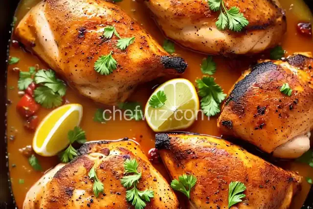 Broiled, Butterflied Chicken