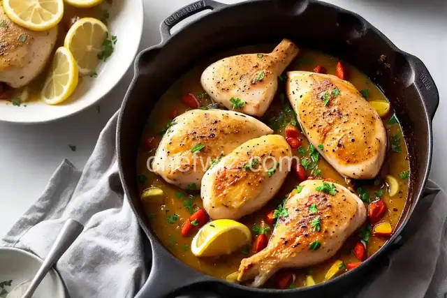 Broiled Lemon-Garlic Chicken