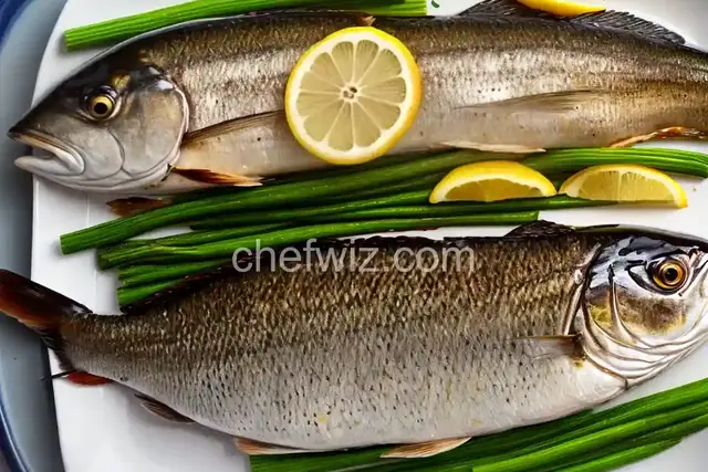Broiled Mackerel with Scallions and Lemon