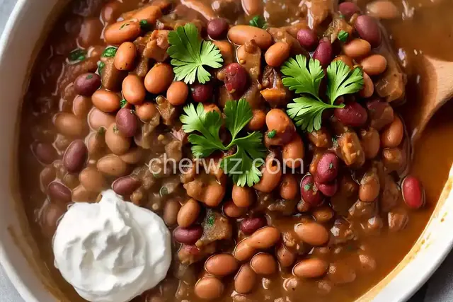 Brothy Heirloom Beans With Cream