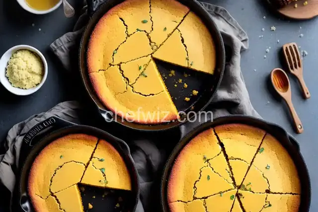 Brown Butter, Honey and Jalapeño Skillet Cornbread