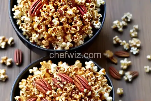 Brown-Butter Maple Popcorn With Pecans Recipe