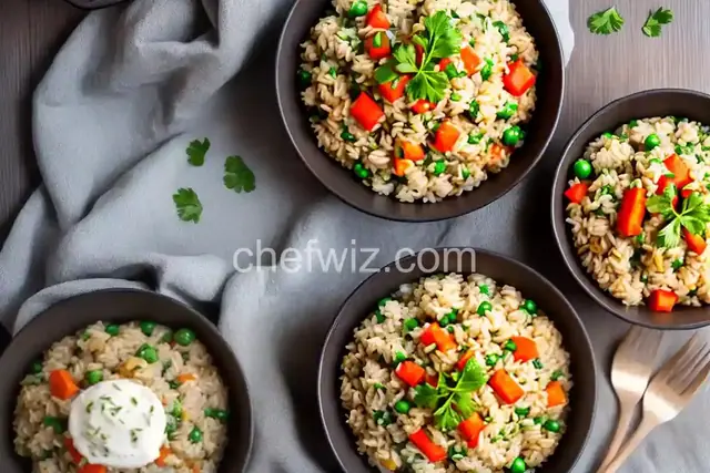 Brown Rice and Vegetable Risotto