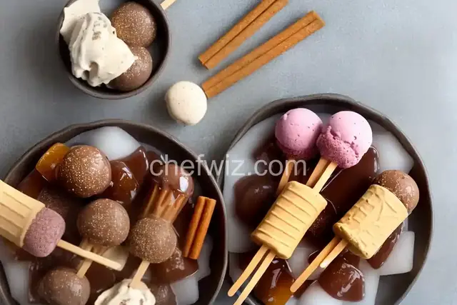 Brown Sugar Boba Ice Cream Pops