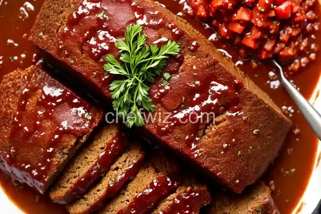 Brown Sugar Meatloaf with Ketchup Glaze
