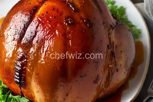 Brown Sugar–Mustard Glazed Ham