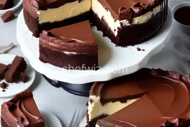 Brownie Bottom Cheesecake
