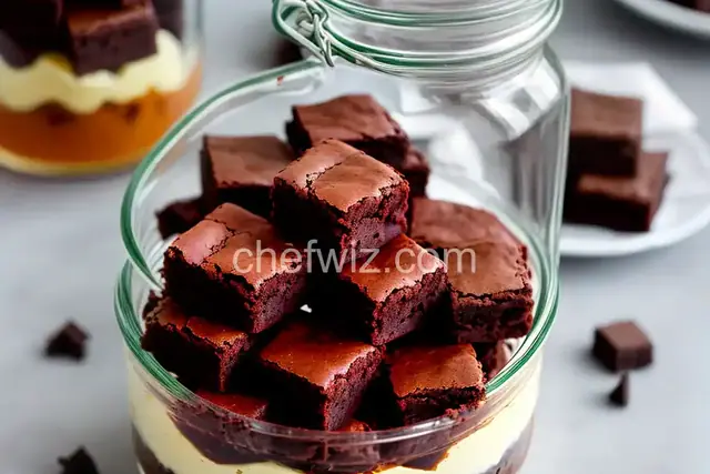Brownies In A Jar