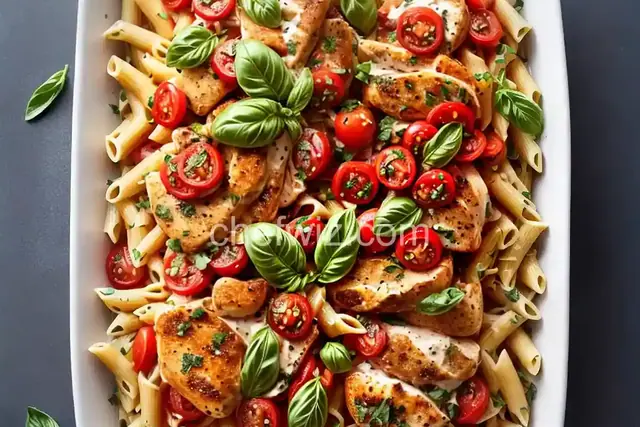Bruschetta Chicken Pasta