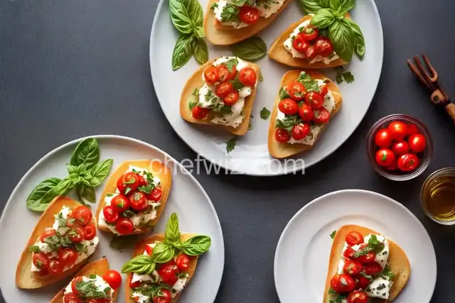 Bruschetta with Cheese