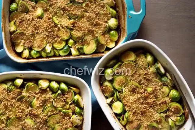 Brussels Sprout Gratin