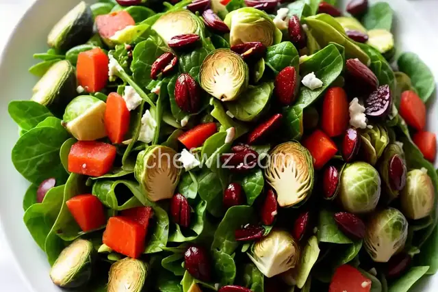 Brussels Sprout-Leaf Salad