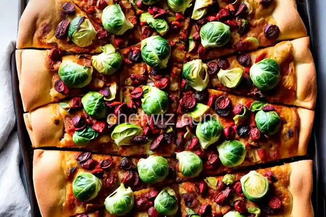 Brussels Sprout Pizza