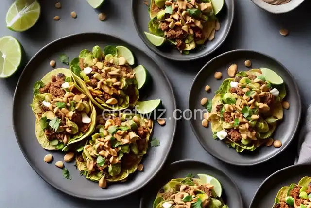 Brussels Sprout Tacos With Spicy Peanut Butter
