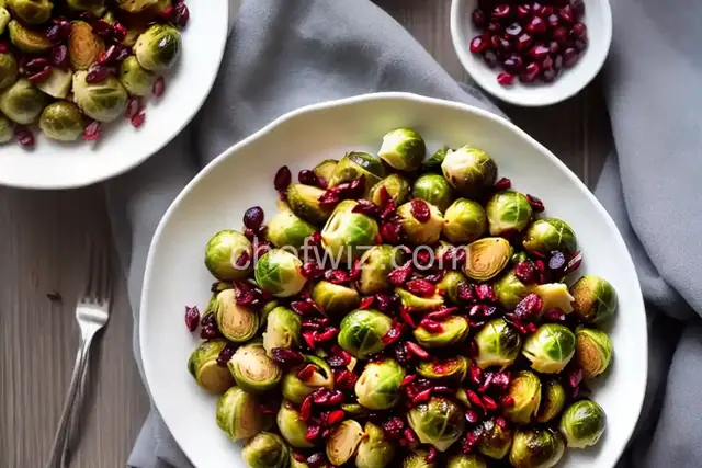 Brussels Sprouts With Cranberry Mostarda