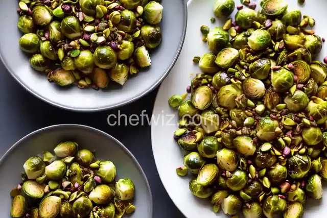 Brussels Sprouts With Pistachios and Lime