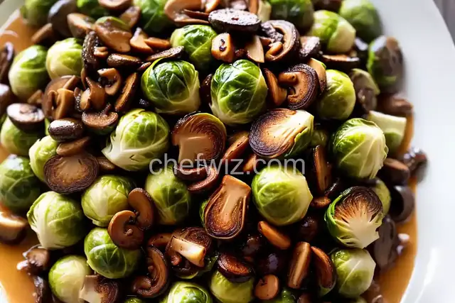 Brussels Sprouts with Mushrooms