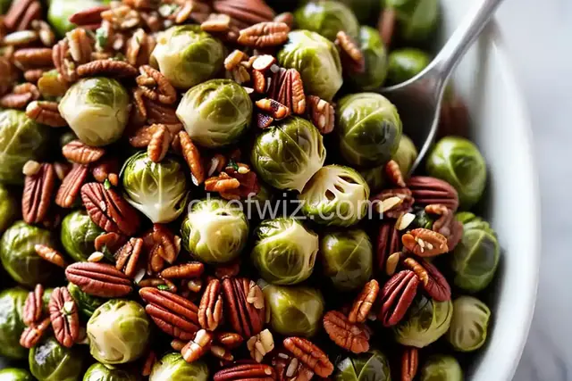 Brussels Sprouts with Toasted Pecans