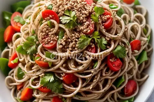 Buckwheat Noodle Salad