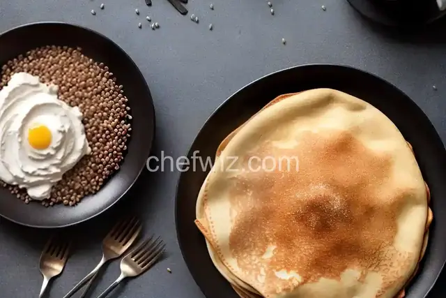 Buckwheat and Spelt Crepes