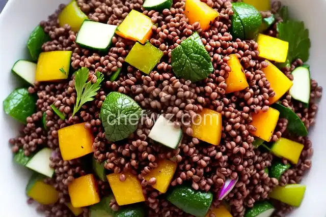 Buckwheat and Summer Squash Salad