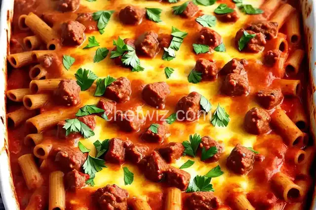 Buffalo Baked Ziti