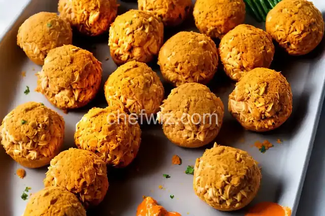 Buffalo Chicken Bombs