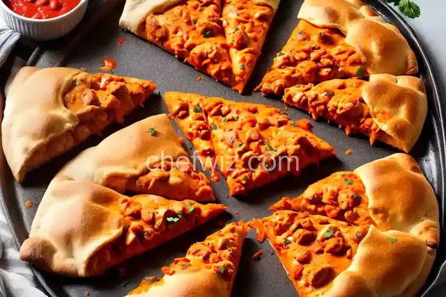 Buffalo Chicken Calzone