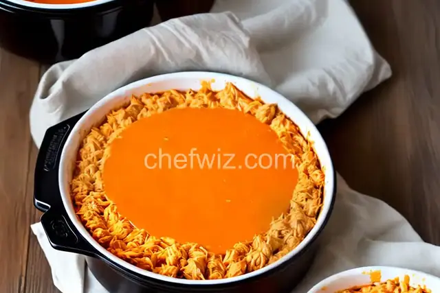 Buffalo Chicken Dip in the Slow Cooker