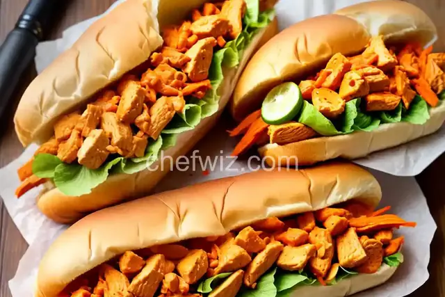 Buffalo Chicken Hoagie