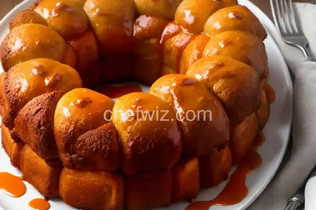 Buffalo Chicken Monkey Bread