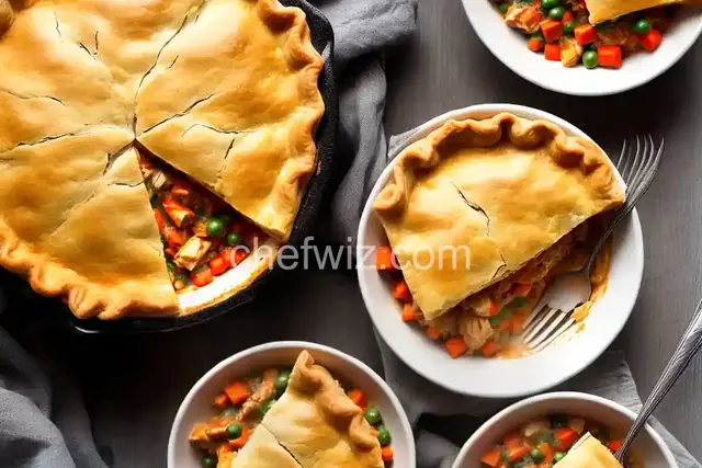 Buffalo Chicken Pot Pie