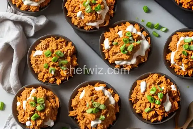 Buffalo Chicken Sloppy Joes