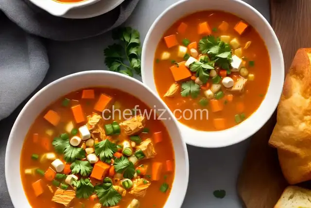 Buffalo Chicken Soup