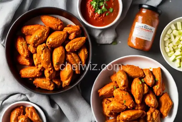 Buffalo Chicken Wings in a Jar