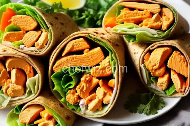 Buffalo Chicken Wraps