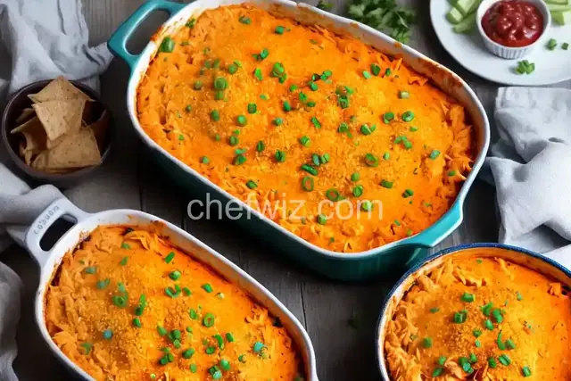 Buffalo Chicken-and-Artichoke Dip