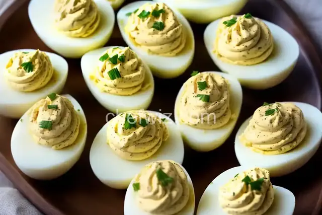 Buffalo Deviled Eggs