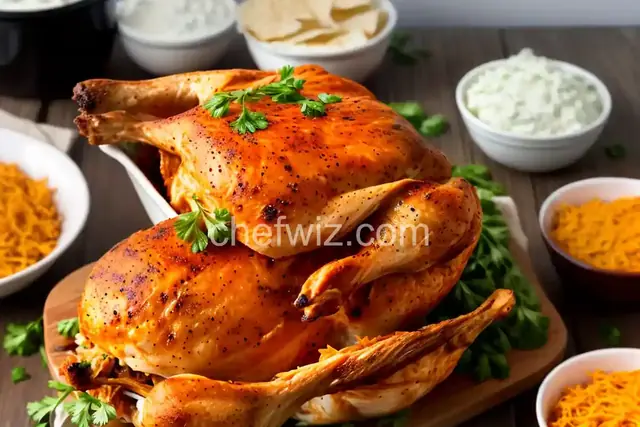 Buffalo Dip with Rotisserie Chicken