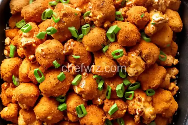 Buffalo Popcorn Chicken