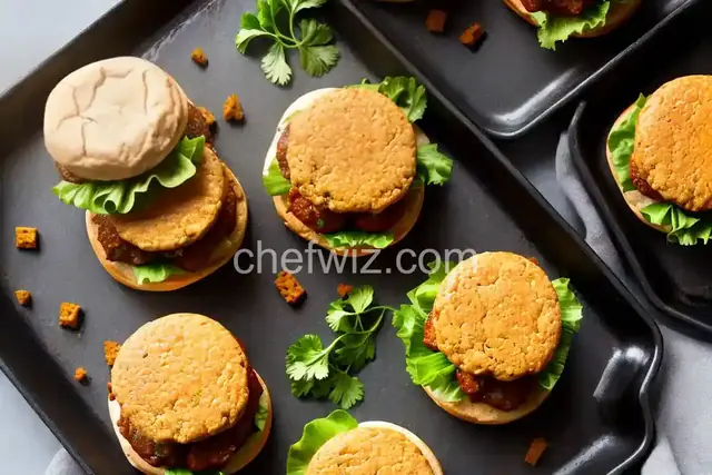 Buffalo Tempeh Sliders