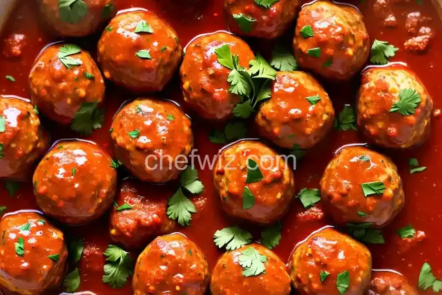 Buffalo Turkey Meatballs