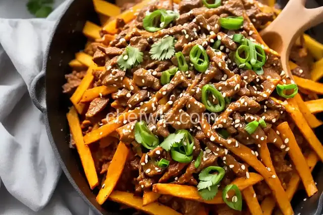 Bulgogi Kimchi Fries