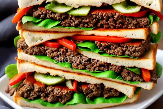 Bulgogi Meatloaf Sandwich