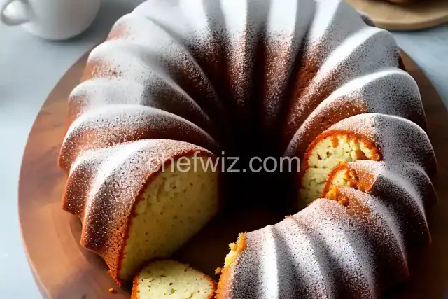 Bundt® Cake Icing That Doesn't Run