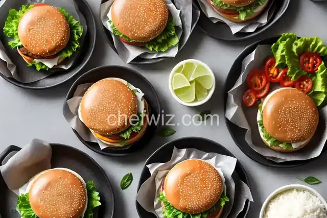 Burger Foil Packs