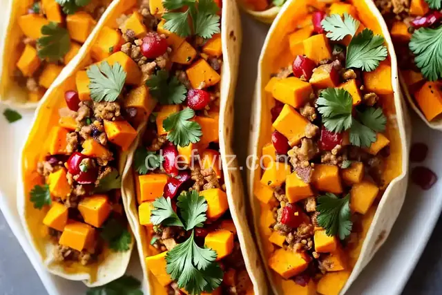 Burrito Butternut Squash Boats