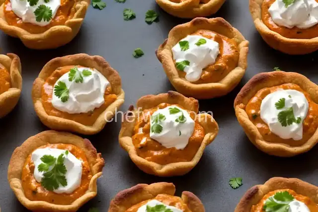 Butter Chicken Tarts