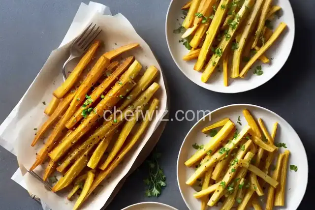 Butter Fried Parsnips