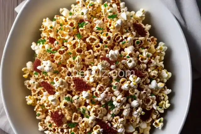 Butter Popcorn With Sumac